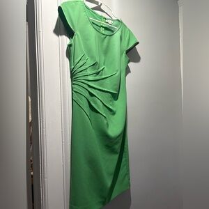 New York & Company Green Midi Dress